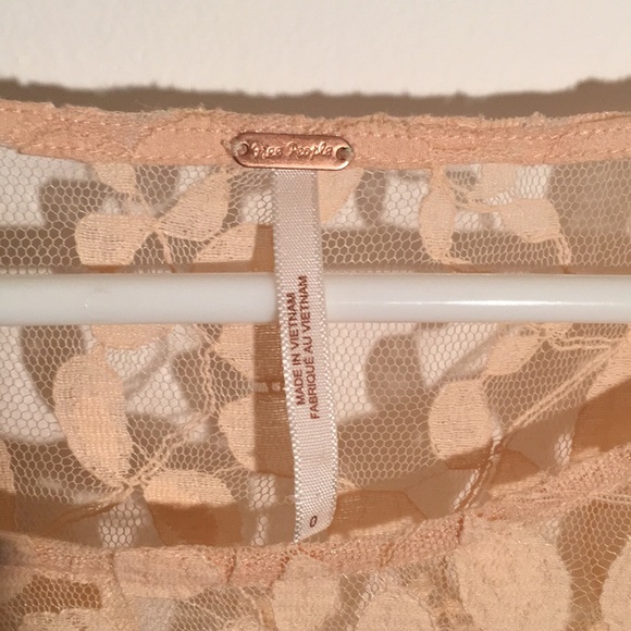 Free People peach dress - Picture 3 of 6